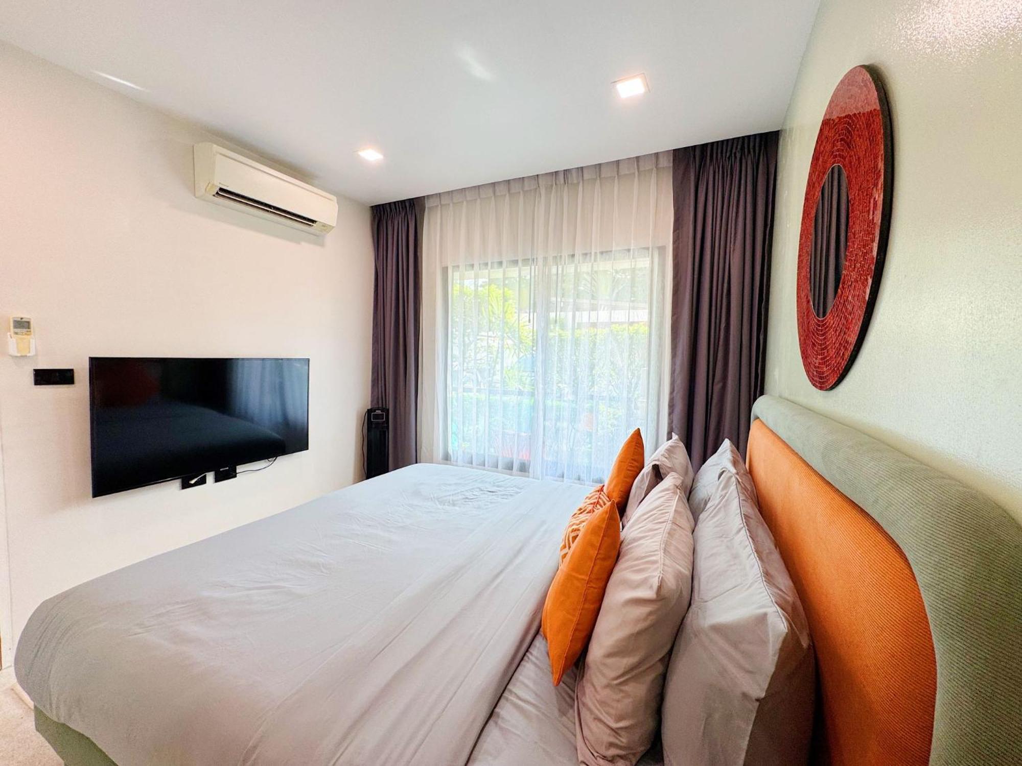 Green Home 1Br Terrace, Pool, Gym Near Nice Beach Nai Yang Beach Exterior foto