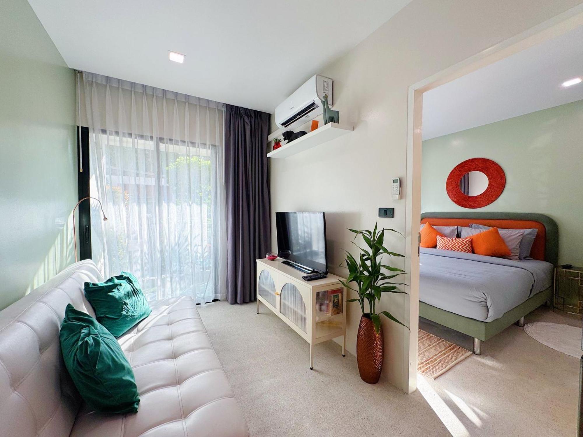 Green Home 1Br Terrace, Pool, Gym Near Nice Beach Nai Yang Beach Exterior foto